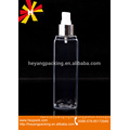 200ml pet rectangle cosmetic packaging bottle